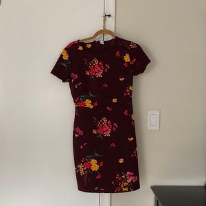 Old navy floral sheath dress